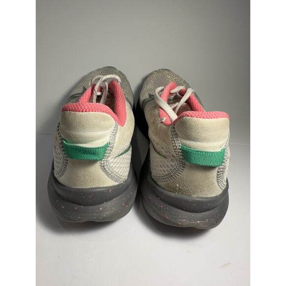 Saucony Kinvara 14 Women’s Size 9 Running Shoes White Pink Green Mesh - Picture 5 of 8